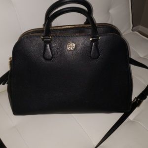 Tory burch triple zip marion satchel